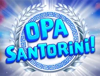 Opa Santorini Spielkarte